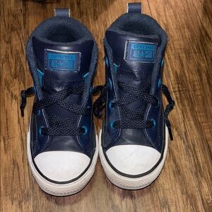 Converse Kids' Navy Blue High-Top Sneakers